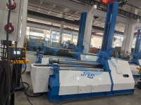 Machine de pliage automatique de tôles à 4 rouleaux CNC pour acier inoxydable/aluminium/acier au carbone, moteur 5,5 kW, prix usine