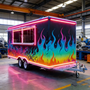 Camión de Comida Móvil con Cafetería, Perritos Calientes, Paletas Heladas y Carrito de Helados para Venta al por Menor en Tiendas de Comida, Industrias de Venta al por Menor de Papas Fritas y Dulces - Product Image 2