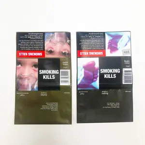 Sac à tabac Baccy personnalisé 100g 50g 40g 30g 25g 15g pochette d'emballage de tabac à rouler