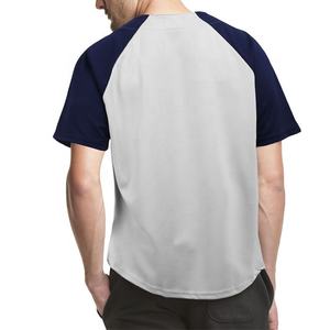 Venta al por mayor transferencia de calor personalizado impreso transpirable camisetas de béisbol de poliéster de gran tamaño uniformes camisas antibacterianas de secado rápido - Product Image 2