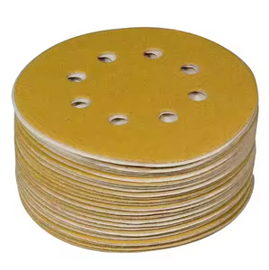 <span class=keywords><strong>Disque</strong></span> abrasif de ponçage pour cloisons sèches OEM, jaune, 225 mm (9 pouces), dureté moyenne, pour ponceuse de plafond Giraffe - Product Image 4