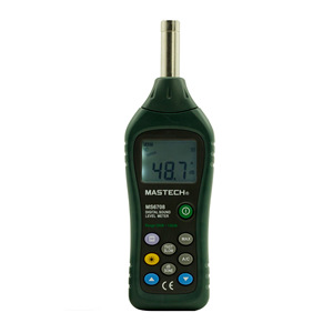 มาสเตค เอ็มเอส 6708 เครื่องวัดระดับเสียงดิจิตอล 30dB-130dB เครื่องวัดเสียงเดซิเบลความแม่นยำสูง - Product Image 1