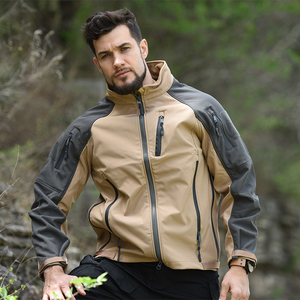 Chaqueta Impermeable y Transpirable de Tres Capas de Alta Gama para <span class=keywords><strong>Hombre</strong></span> - Abrigo Suave de Invierno - Ideal para Campismo al Aire Libre - Product Image 1