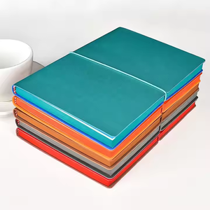 Popolare rivista settimanale in pelle a pois <span class=keywords><strong>Notebook</strong></span> con bordo dorato B5 A6 taglie A5 per cucire articoli da ufficio stampati stile diario in PU - Product Image 1