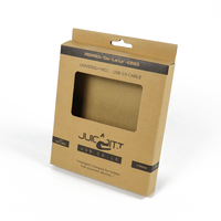 Boîte de câble de données multifonctionnelle 6 en 1 de bureau type C emballage en papier cordon d'alimentation ensemble de stockage avec câble de données pour téléphone portable