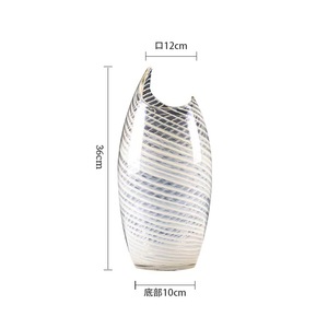 Alfa Modern <b>Glass</b> Tabletop Vase with Light Luxury Design for Home Decoration Guangdong China - Product Image 5