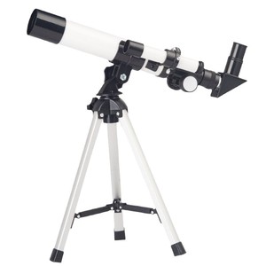 Astronomical Telescope 40040 Silver Refracting With Finder High Magnification High Definition For Children Astronomy Observation - Product Image 3
