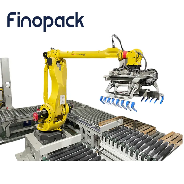 Robot Palletizer Robot Hệ Thống Palletizing Giá Pallet Công Nghiệp