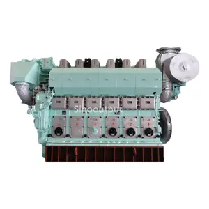 Zichai motor diesel marinho 4000hp de alta potência 4 tempos 6 cilindros China motor diesel marinho com garantia de qualidade de um ano