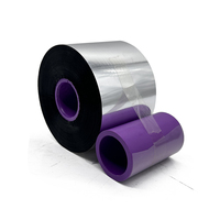 Ruban de résine TTO 55 mm x 600 m, encre noire, transfert thermique, compatible avec l'imprimante MARKEM, largeur 24 mm
