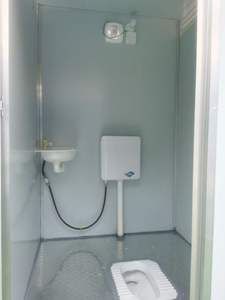 Systèmes de toilettes portables en acier écologiques et durables, installation facile, design moderne, unités chimiques mobiles pour lieux publics - Product Image 2