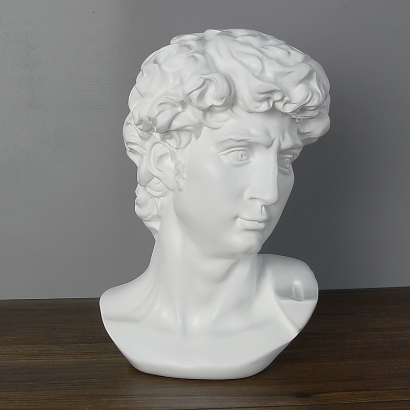 Домашний декор подарки Ремесла Рисунок персонажа Эскиз Рисование миньмодель Смола штукатурка бюст Венера Давид статуя