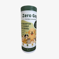 Poudre absorbante pour urine d'animaux Zero Gogo, nettoyant rapide pour les dégâts d'animaux, absorption liquide rapide, pour nettoyer l'urine des chiens et des chats sur les sols durs