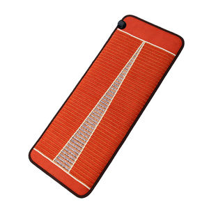 Masajeador de piedra caliente bio para fisioterapia media, colchón de turmalina <span class=keywords><strong>FIR</strong></span> térmico, estera de calor de amatista para aplicación corporal, 1 unidad - Product Image 1