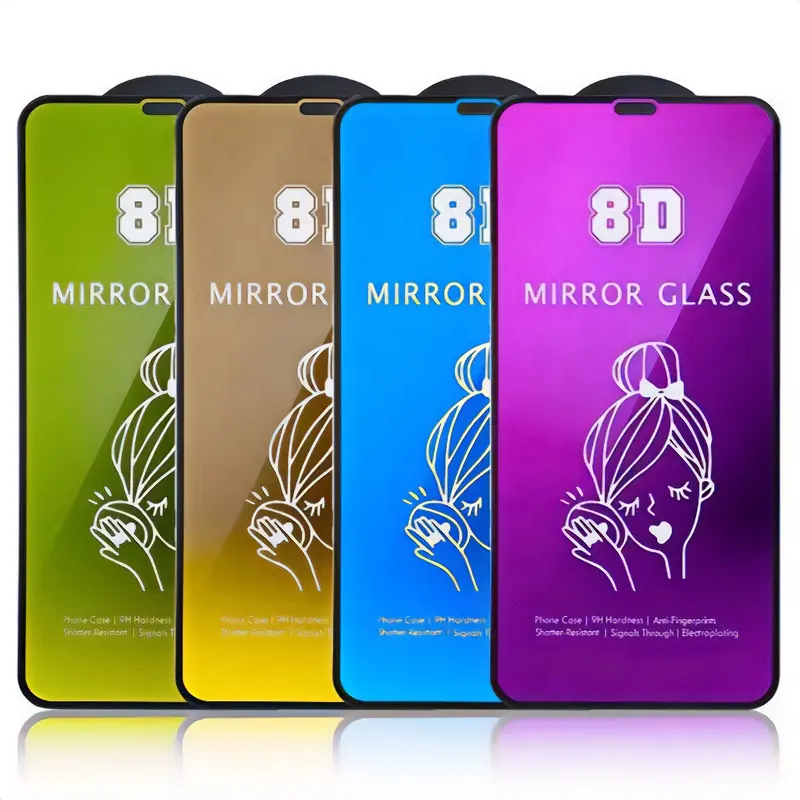 8D Mirror 9H Protector Film Protector De Pantalla per Iphone 14 accessori protezione dello schermo per Iphone 14 Pro Max 14 13 12