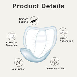 Almohadillas para Incontinencia al por Mayor de Fábrica, Almohadilla Desechable para Incontinencia para Hombres |   Newclears - Product Image 3