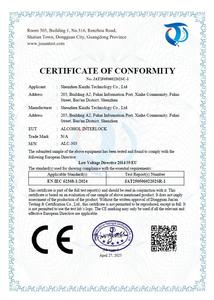 Testador de Álcool de Alta Precisão com Sensor de Célula de Combustível para Controle de Partida de Veículos, Dispositivo de Intertravamento de Álcool, Bafômetro - Product Image 6