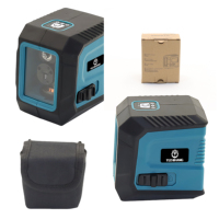 Niveau laser industriel vertical à 2 lignes, instrument de nivellement laser portable pour la décoration