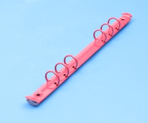 Bền 6-Ring Kim Loại Chất Kết Dính Cơ Chế Văn Phòng Kẹp Nguồn Cung Cấp Với Công Thức Cuốn Sách Chất Kết Dính Tập Tin Clip Và Mùa Xuân Clip Vòng Benders - Product Image 2