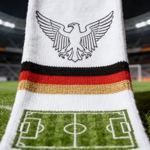 Écharpes de supporter personnalisables peintes en gros Mexique 2026 – Couleurs vert, blanc, rouge pour fournitures de fête de football Zimmergifts - Product Image 3