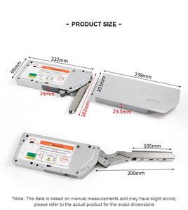 Système <span class=keywords><strong>de</strong></span> levage vertical vers le bas Support <span class=keywords><strong>de</strong></span> meuble à fermeture en douceur raccord à rabat d'armoire soulever cuisine ressort hydraulique couvercle séjour - Product Image 6