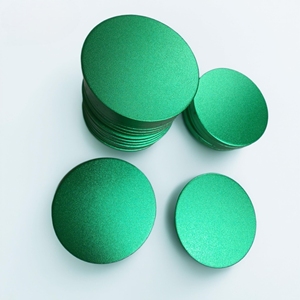 Targhetta Rotonda in Alluminio Anodizzato Sabbiato, Acciaio Inossidabile, Ottone, Etichetta Metallica Incisa per Vari Modelli di <span class=keywords><strong>Incisione</strong></span> Laser - Product Image 2
