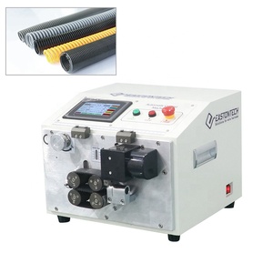 Cortadora automática de tubos corrugados de fábrica, cortadora de goma para manguera de tubo retráctil de <span class=keywords><strong>PVC</strong></span> PE, cortadora de plástico duro, máquina de corte de plástico - Product Image 1