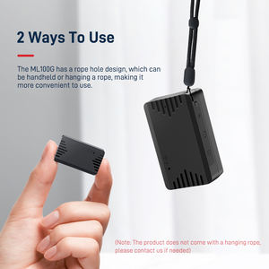 ML100G Dispositif de suivi GPS super mini à longue durée de vie de la batterie, pour flotte, actifs, animaux, localisation en direct, étanche, 4G LTE, traceur GPS - Product Image 4