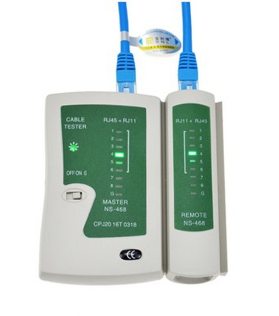 Multi-function Network Tester RJ45 RJ11 468 Test Line Tester China Origin