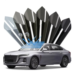 Vật nuôi kính bảo vệ tự dính Kem chống nắng cửa sổ phim phân cực Xe Nano cermice xe <span class=keywords><strong>Tint</strong></span> cửa sổ filml chi phí thấp - Product Image 1