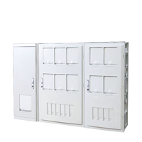 Quansheng Usine PC ABS ou SMC Fibre De Verre Multi Tables Boîtier Non Métallique Compteur Étanche Dur Boîte De Distribution Électrique