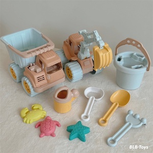 Juego de Juguetes de <span class=keywords><strong>Playa</strong></span> para Niños Estilo Nórdico Danés, Palas de Bambú/Ratán, 0-24 Meses, Herramientas para Jugar <span class=keywords><strong>en</strong></span> la Arena, Excavar y Jugar con Agua - Product Image 2