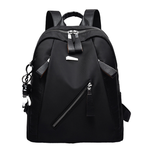 Sac à dos décontracté pour femme, pratique et tendance, avec fermeture éclair et doublure en polyester, idéal pour l'université, l'école ou les voyages - Product Image 4