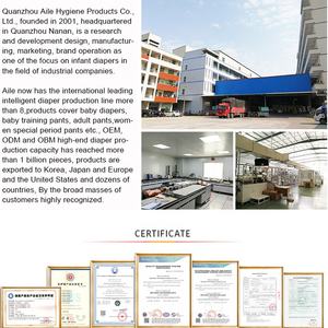 Échantillons Gratuits de Couches Jetables pour Bébé à Marque Privée Personnalisée, en <span class=keywords><strong>Pulpe</strong></span> Fluff et SAP, avec Bande Magique - Product Image 6