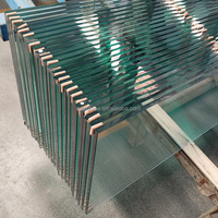 Feuille de verre trempé teinté gris, vert, bleu de 3 mm, 4 mm, 5 mm, 6 mm pour la construction et les dessus de table