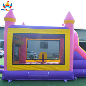 Maison de rebond <span class=keywords><strong>gonflable</strong></span> à thème princesse avec toboggan château <span class=keywords><strong>gonflable</strong></span> de base château sautant pour enfants pour la <span class=keywords><strong>location</strong></span> de fête intérieure en plein air - Product Image 5