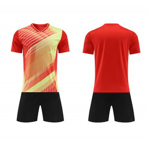 Seragam Sepak Bola Sublimasi Logo Kustom, Pakaian Sepak Bola, Set Seragam Latihan Sepak Bola, Cepat Kering, Maillot De Foot - Product Image 2