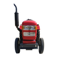 Tracteur à roues WEITUO 20HP 4WD haute productivité certifié Euro III CE, modèle TS20B, provenant du Shandong