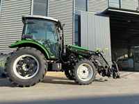 Trattore Agricolo Compatto 50Hp 4Wd con Caricatore Frontale, Certificazione CE