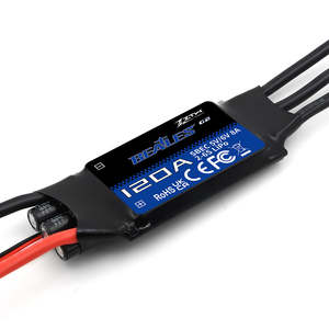 ZTW Beatle G2 120A ESC 2-6S SBEC 5V/6V réglable 8A 32 bits sans balais à faible production de chaleur pour avion RC à voilure fixe - Product Image 1