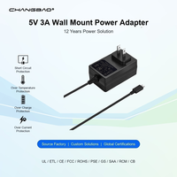 Alimentation électrique à découpage AC/DC 5V 3000mA 15W pour babyphone, balançoire Graco, routeur ADSL Raspberry, HUB, caméras, adaptateur secteur 5V 3A