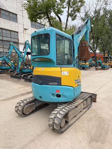 Modèle 2023 Excavatrice sur chenilles d'occasion U30 Moteur Kohler Système entièrement hydraulique Poids opérationnel de 3 tonnes Capacité de la cuillère de 0,3 m Moteur PLC - Product Image 5