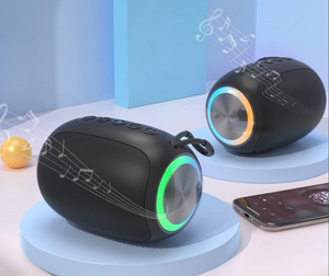 Oem xách tay chuyên nghiệp cơ khí thông minh loa công suất cao không dây 5.3 trong suốt RGB đèn LED hiển thị <span class=keywords><strong>mini</strong></span> <span class=keywords><strong>USB</strong></span> Loa siêu trầm - Product Image 2