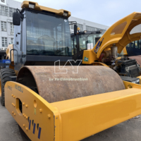 Compacteur vibrant chinois XS203J 20 tonnes rouleau de route à double tambour Xs143j Xs163j Xs183j Xs203j XS223J Xs263j