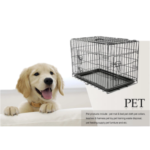 กรงสุนัขโลหะแบบพับเก็บได้สำหรับงานหนัก,กรงเหล็กสำหรับสุนัข - Product Image 2