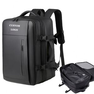 2026 Trending PU Nylon Oxford Custom <b>Student</b> <b>Backpack</b> USB Waterproof Laptop Bag for Men Women Stylish Travel Lifestyle - Product Image 4