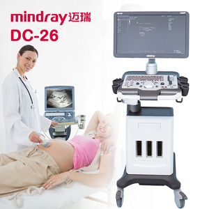 Mindray DC-26 mindray dc 40 4D Ecografo Ultrasonido 15 변형기를 가진 의학 트롤리 색깔 도풀러 초음파 기계