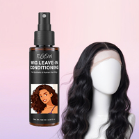Après-shampoing sans rinçage pour perruque en marque privée, spray démêlant, traitement capillaire personnalisé OEM