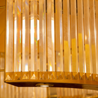 Lustre moderne de luxe en laiton avec anneaux entrelacés et cristaux, grand luminaire suspendu circulaire à LED, intensité variable, éclairage de couleur personnalisable