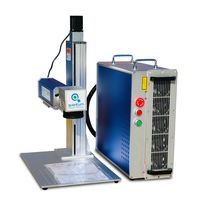 Machine de marquage laser à fibre divisée Quantum JPT Mopa 200W 300W, marqueur laser pour métal et pièces de monnaie